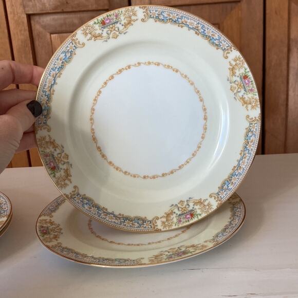 Vintage Noritake Pattern RO2 Salad/Dessert Plates, Set of 4 - Picture 5 of 12